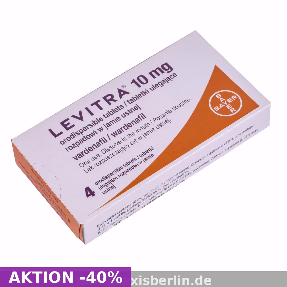 LEVITRA 20 mg Filmtabletten 8 St | Online-Apotheke