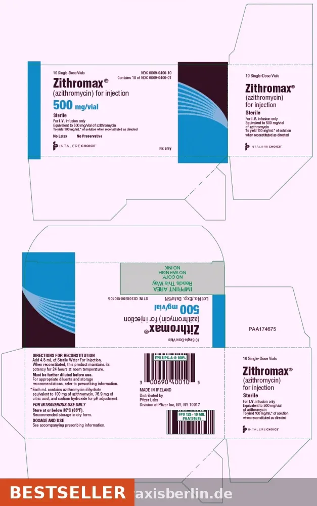 Azithromycin 500 mg rezeptfrei kaufen in Deutschland online